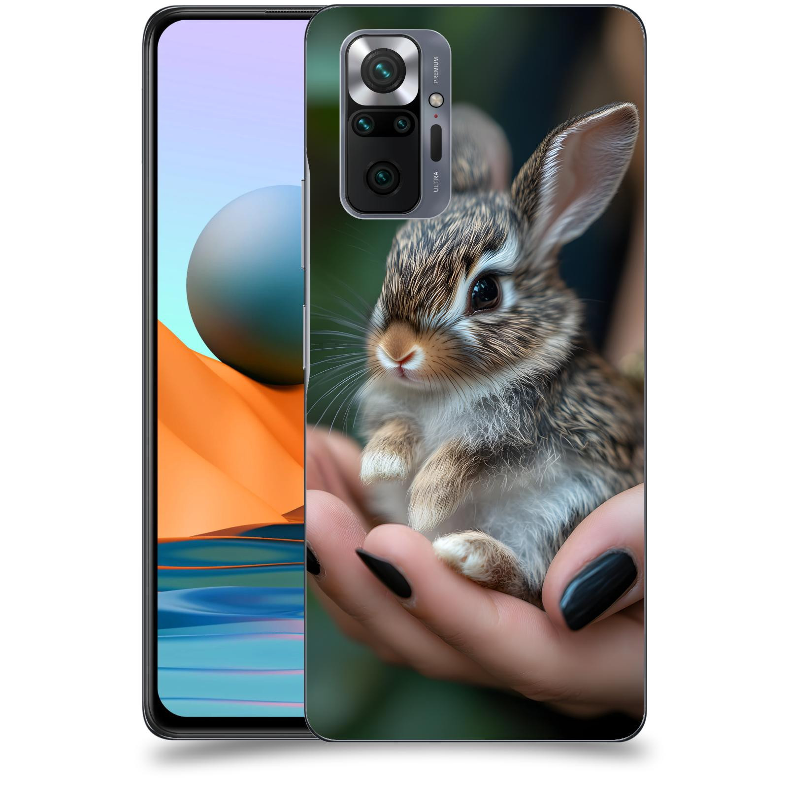 ACOVER Kryt na mobil Xiaomi Redmi Note 10 Pro - Králíček