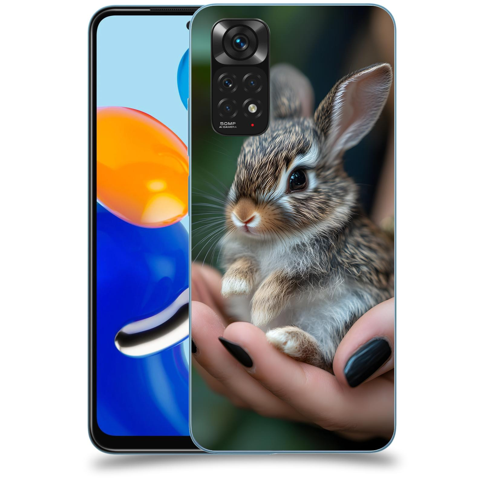 ACOVER Kryt na mobil Xiaomi Redmi Note 11 - Králíček