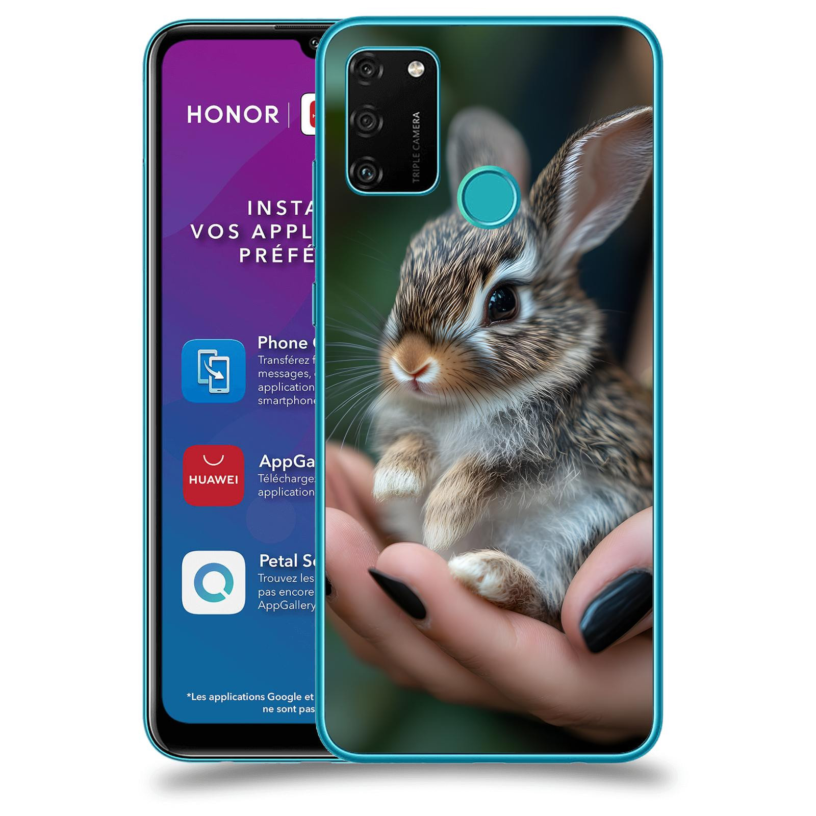 ACOVER Kryt na mobil Honor 9A - Králíček