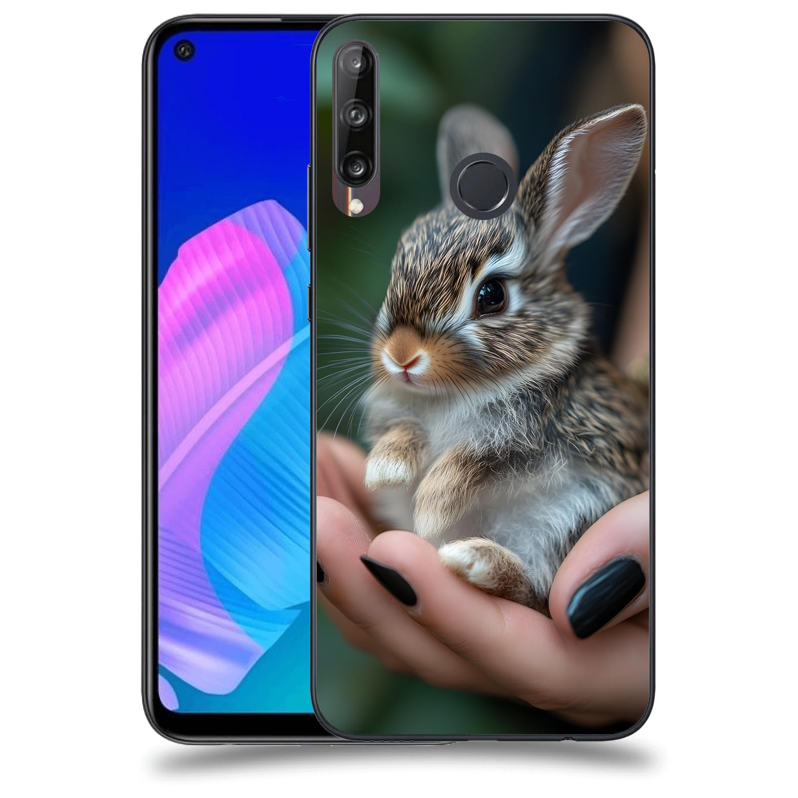 ACOVER Kryt na mobil Huawei P40 Lite E - Králíček