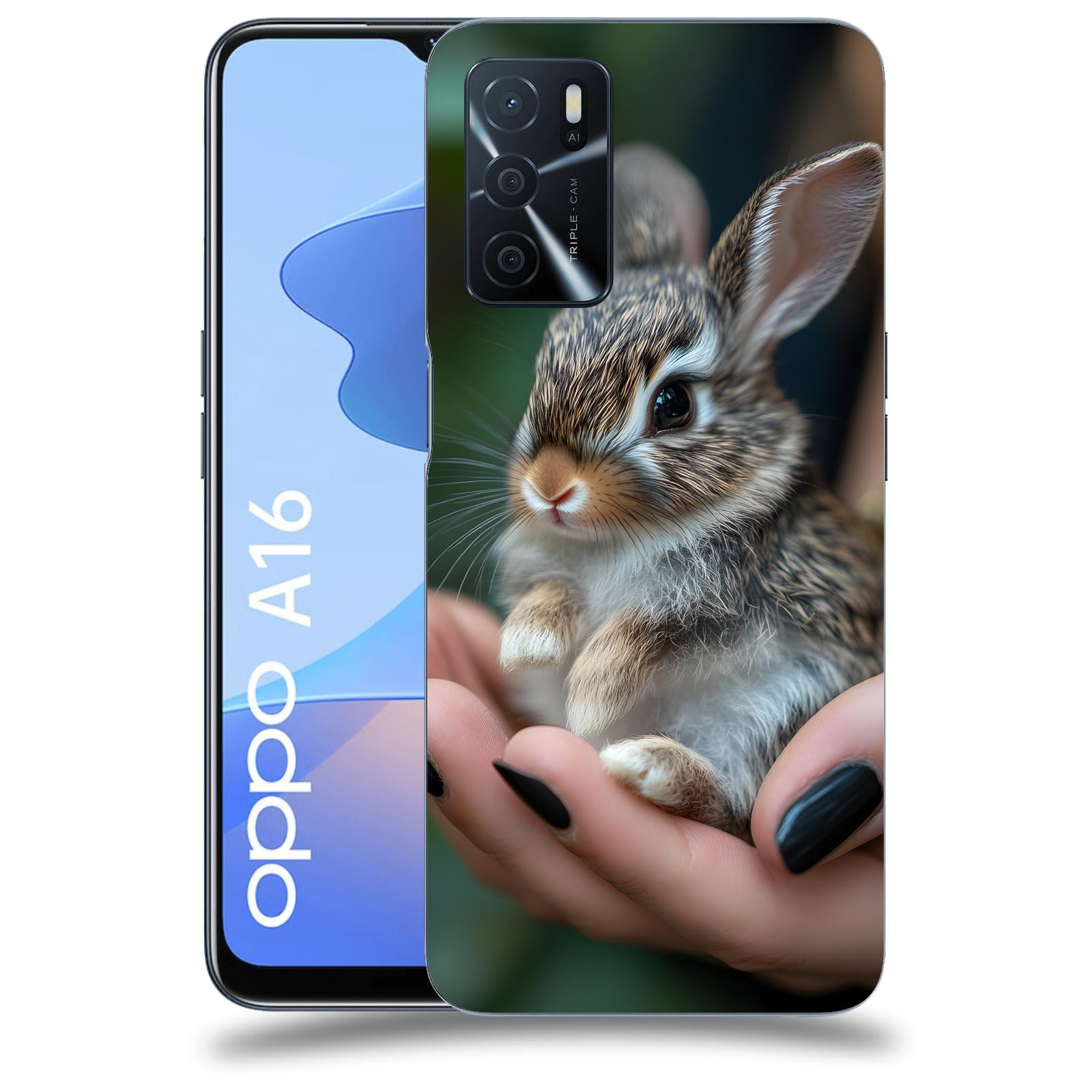 ACOVER Kryt na mobil OPPO A16 - Králíček