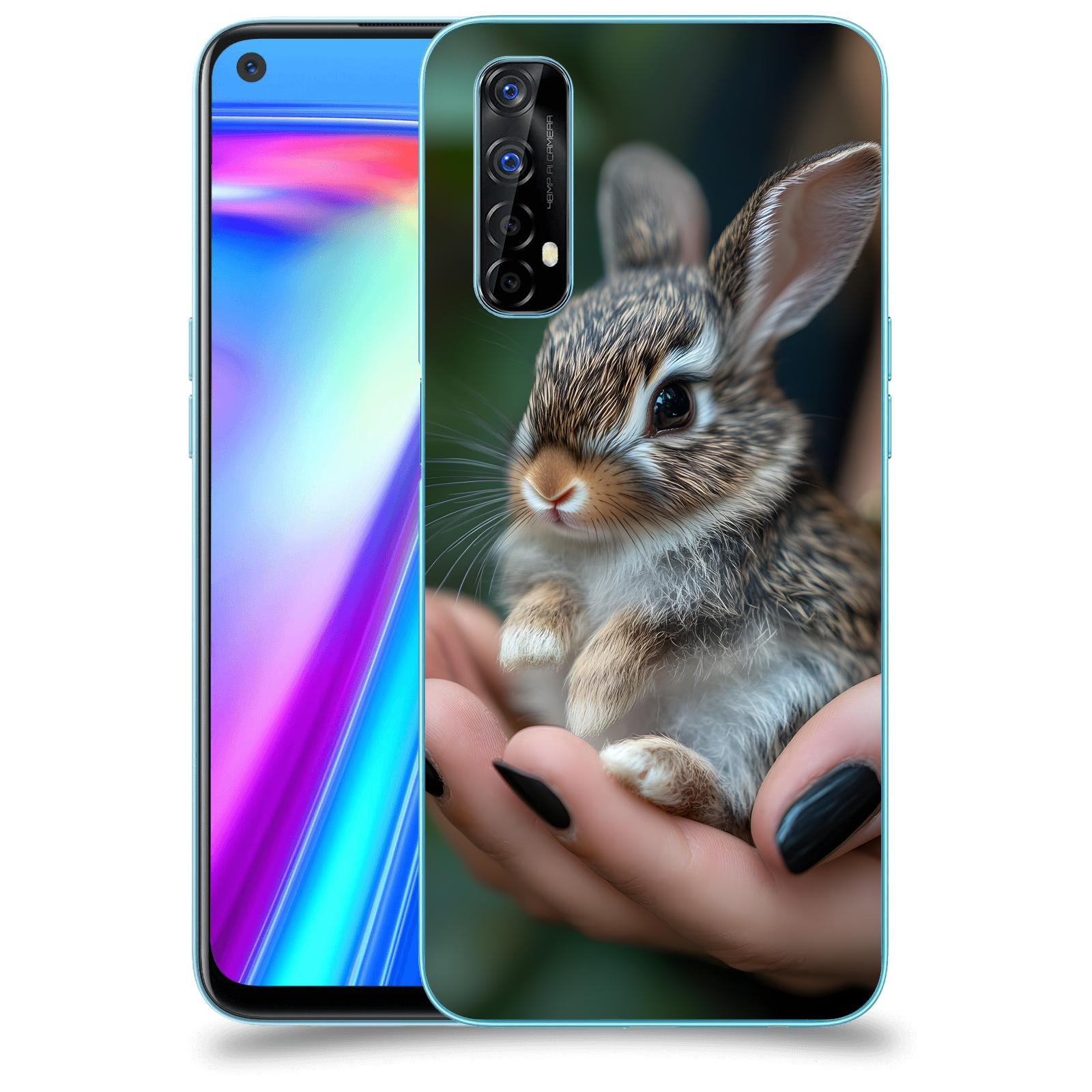 ACOVER Kryt na mobil Realme 7 - Králíček