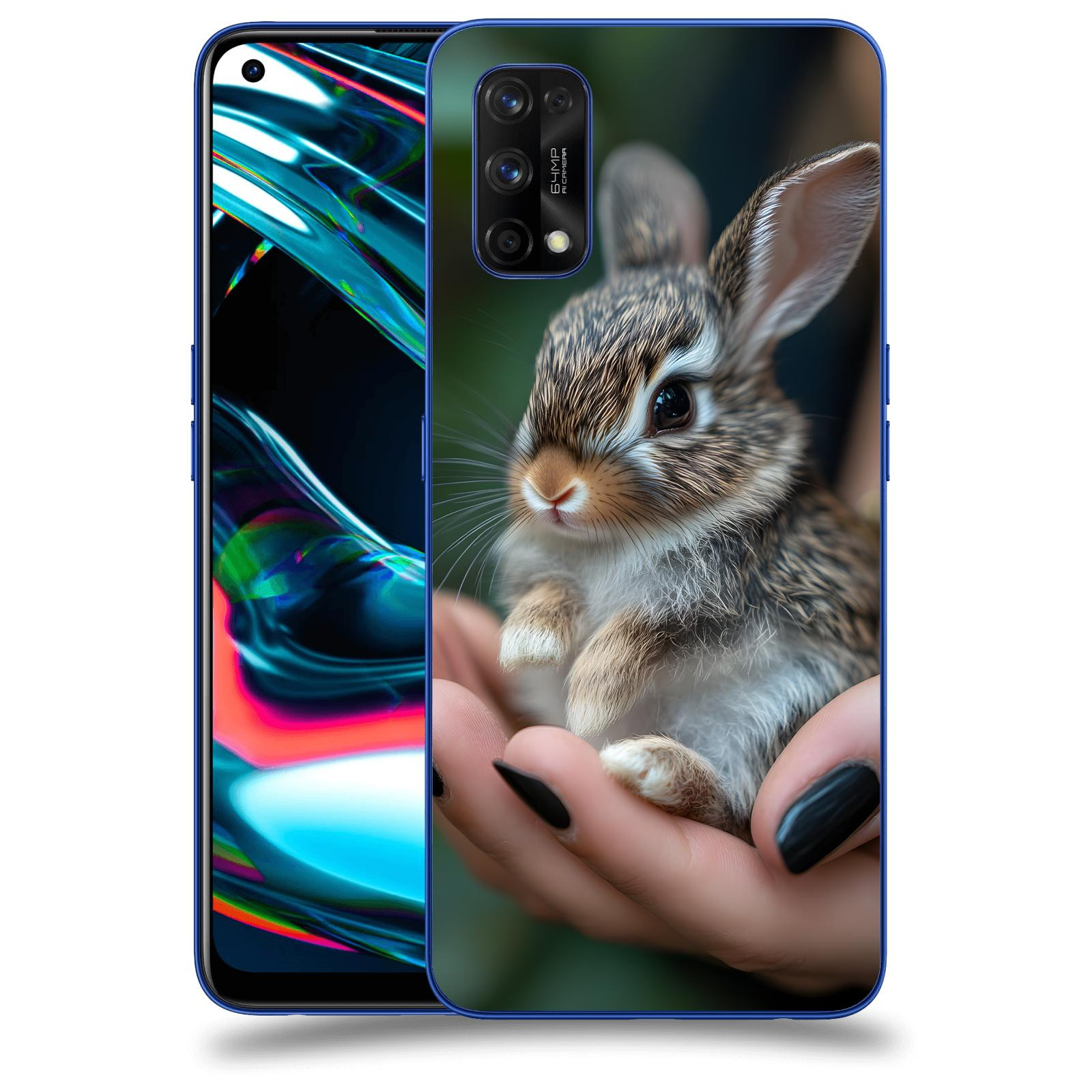 ACOVER Kryt na mobil Realme 7 Pro - Králíček