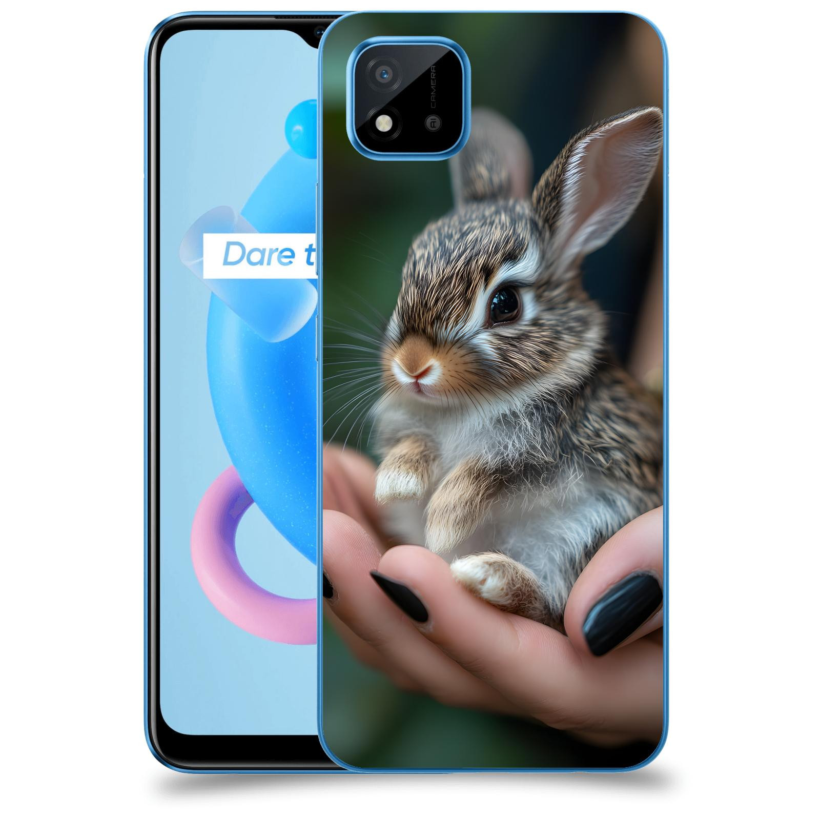 ACOVER Kryt na mobil Realme C11 (2021) - Králíček