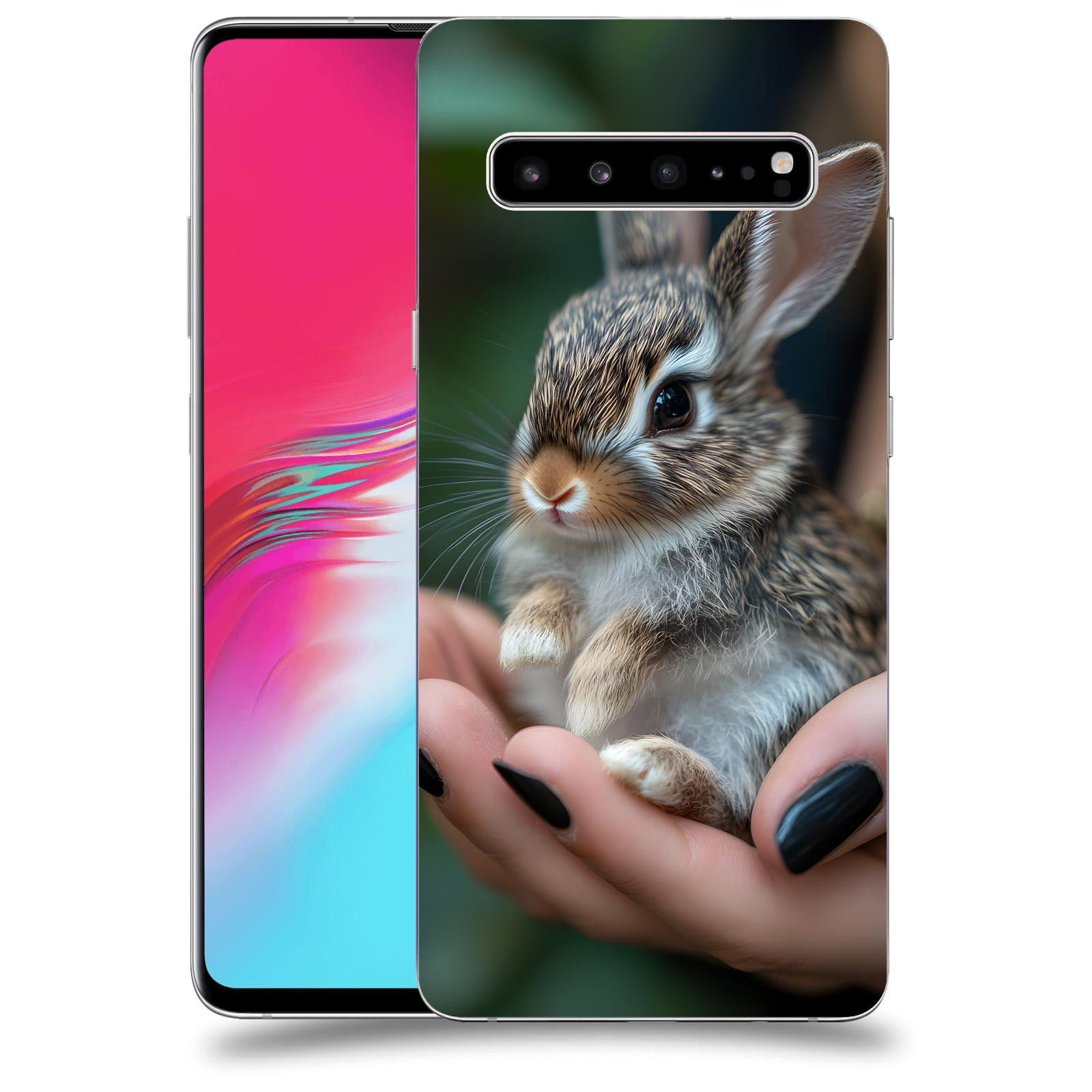 ACOVER Kryt na mobil Samsung Galaxy S10 G973 - Králíček