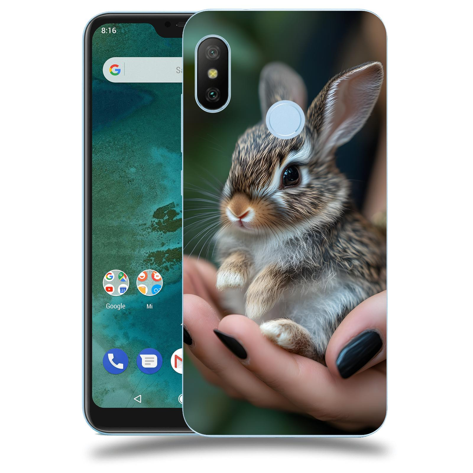 ACOVER Kryt na mobil Xiaomi Mi A2 Lite - Králíček