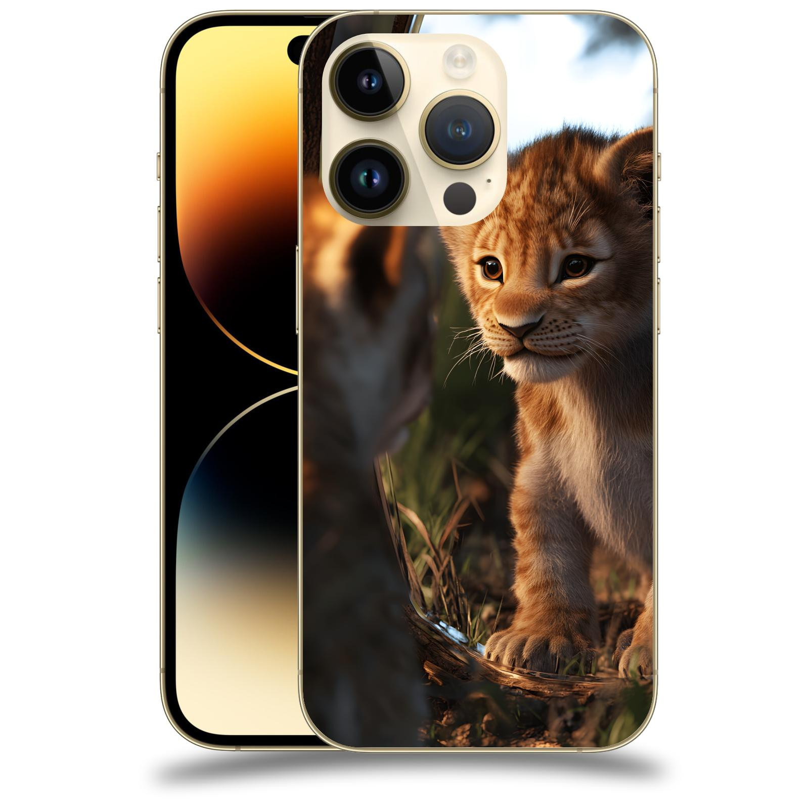 ACOVER Kryt na mobil Apple iPhone 14 Pro - Lvíče