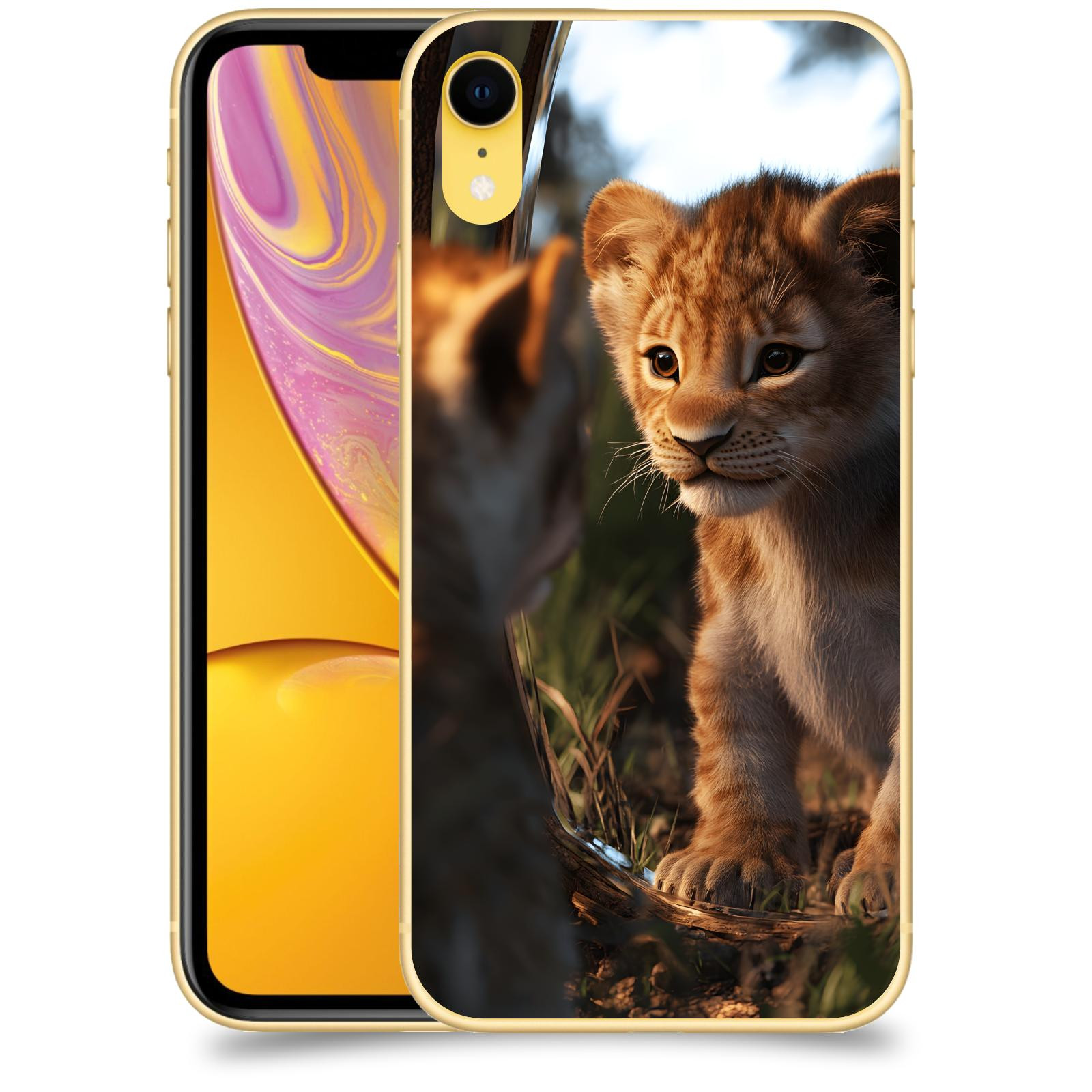 ACOVER Kryt na mobil Apple iPhone XR - Lvíče