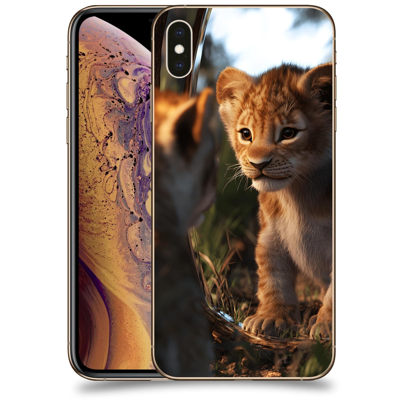 ACOVER Kryt na mobil Apple iPhone XS Max - Lvíče