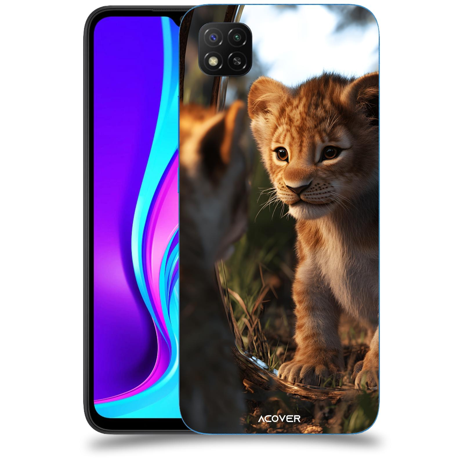 ACOVER Kryt na mobil Xiaomi Redmi 9C - Lvíče