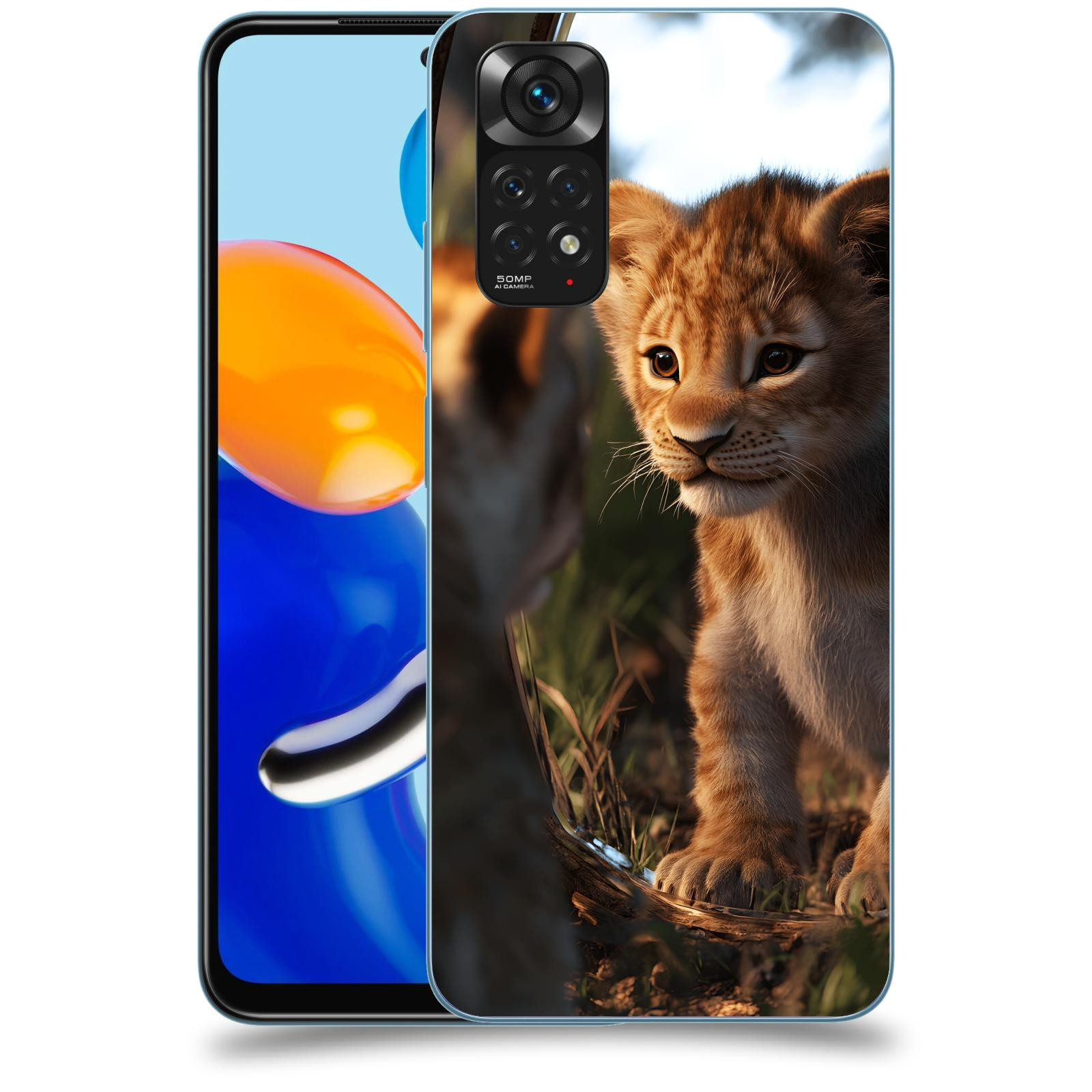 ACOVER Kryt na mobil Xiaomi Redmi Note 11 - Lvíče