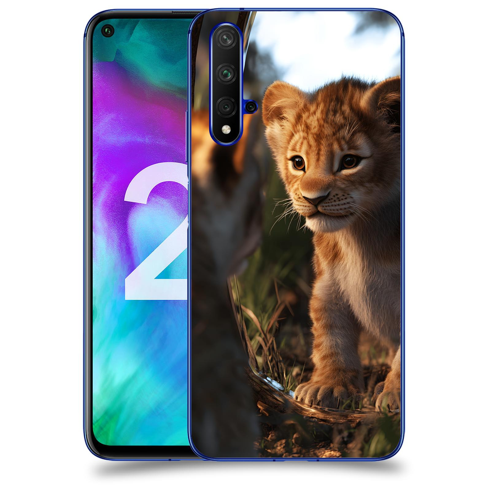 ACOVER Kryt na mobil Honor 20 - Lvíče