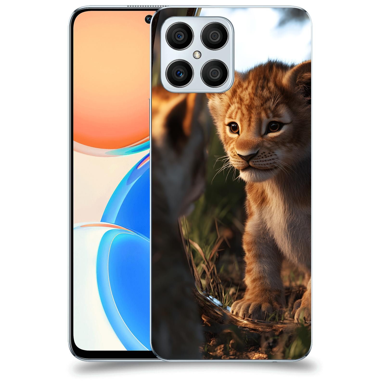 ACOVER Kryt na mobil Honor X8 5G - Lvíče