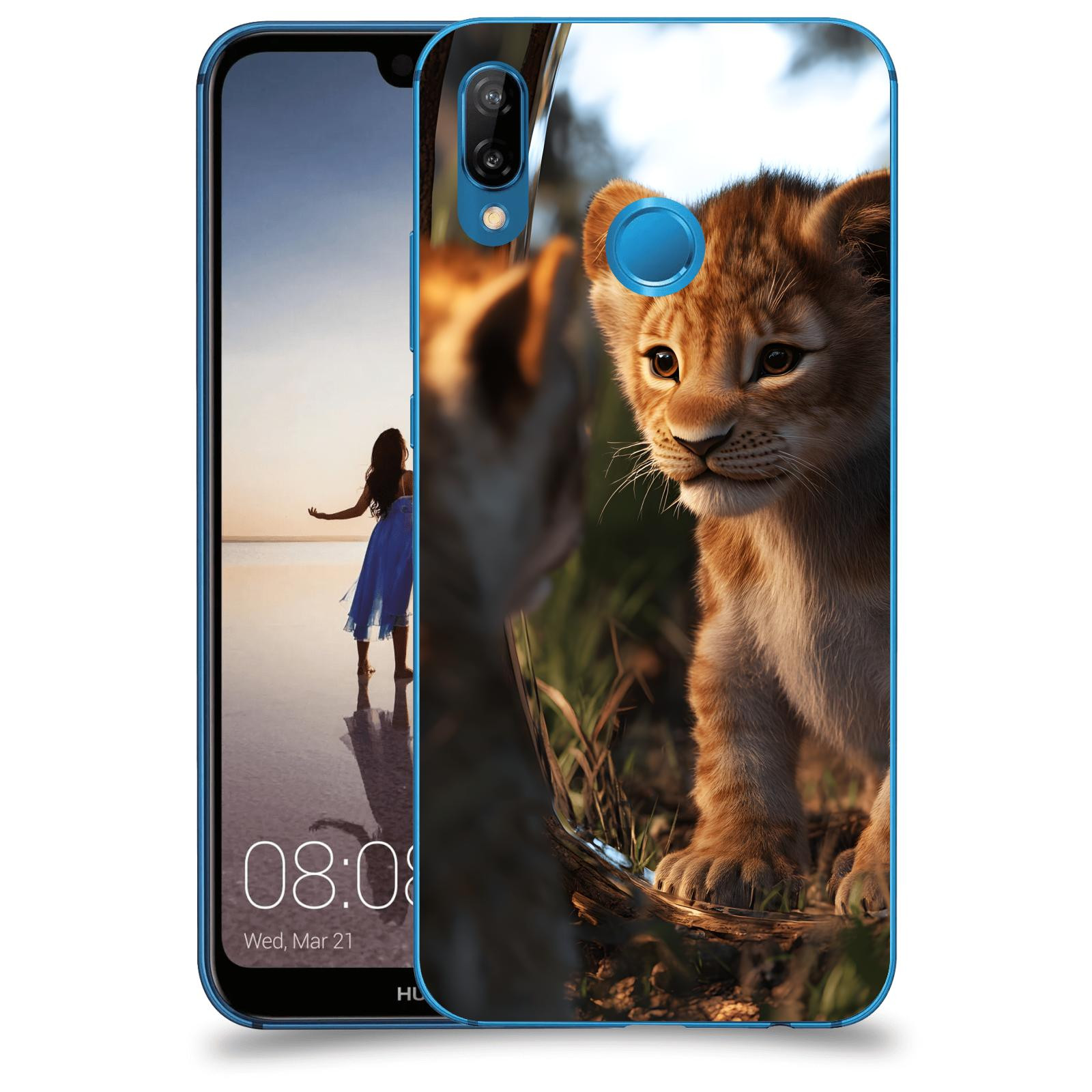 ACOVER Kryt na mobil Huawei P20 Lite - Lvíče