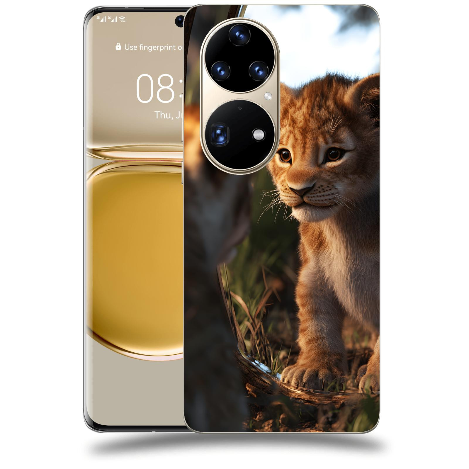 ACOVER Kryt na mobil Huawei P50 - Lvíče