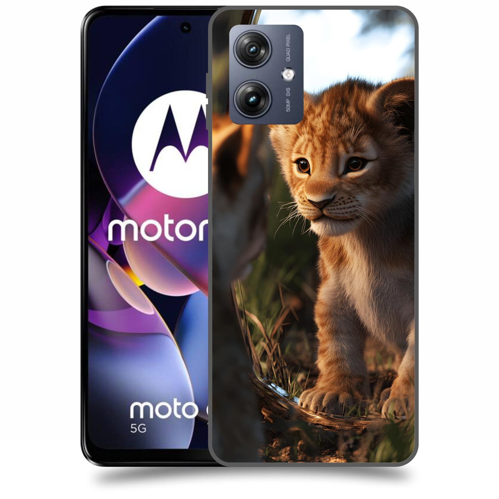 ACOVER Kryt na mobil Motorola Moto G54 5G - Lvíče