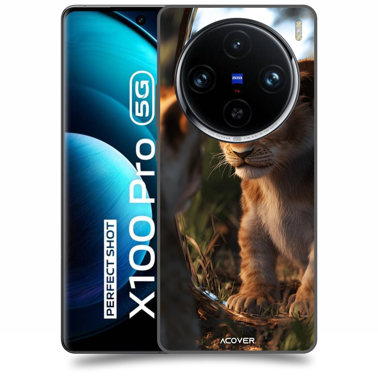 ACOVER Kryt na mobil Vivo X100 Pro - Lvíče