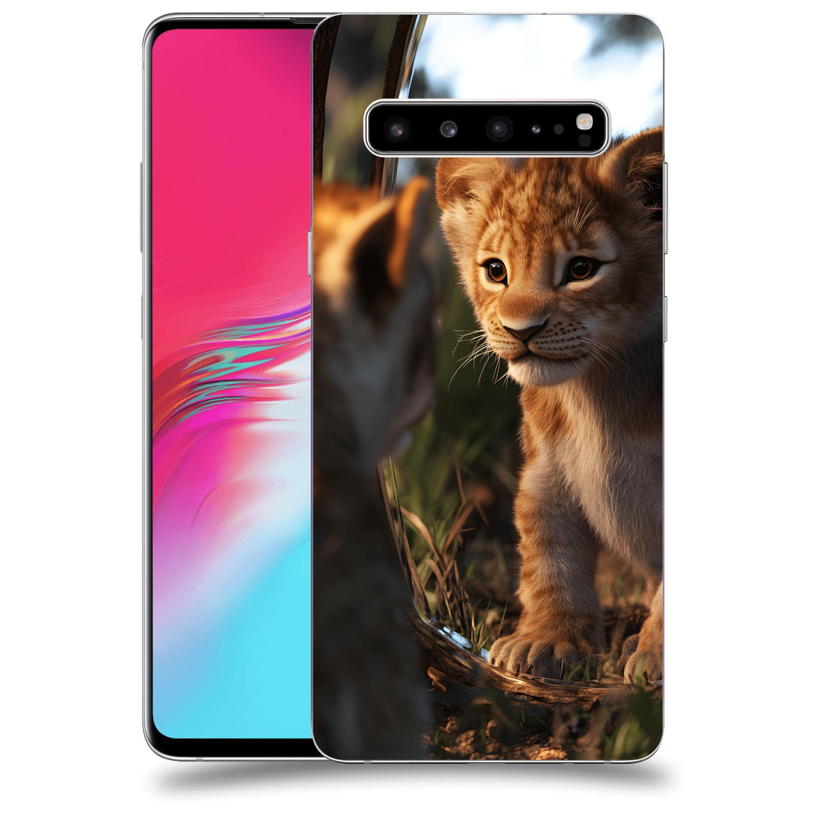 ACOVER Kryt na mobil Samsung Galaxy S10 G973 - Lvíče