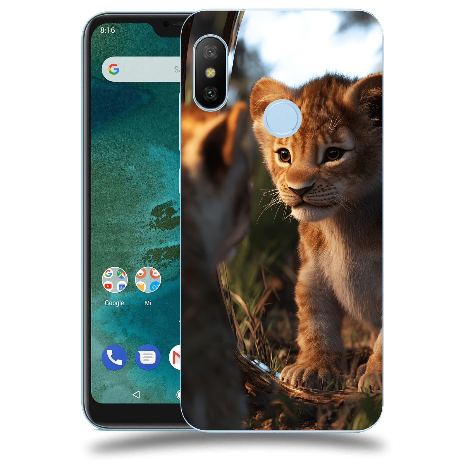 ACOVER Kryt na mobil Xiaomi Mi A2 Lite - Lvíče