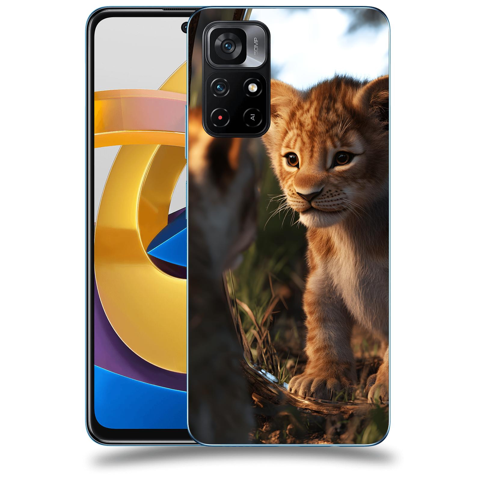 ACOVER Kryt na mobil Xiaomi Poco M4 Pro - Lvíče
