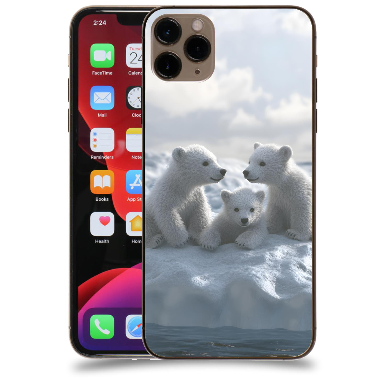 ACOVER Kryt na mobil Apple iPhone 11 Pro Max - Medvíďata