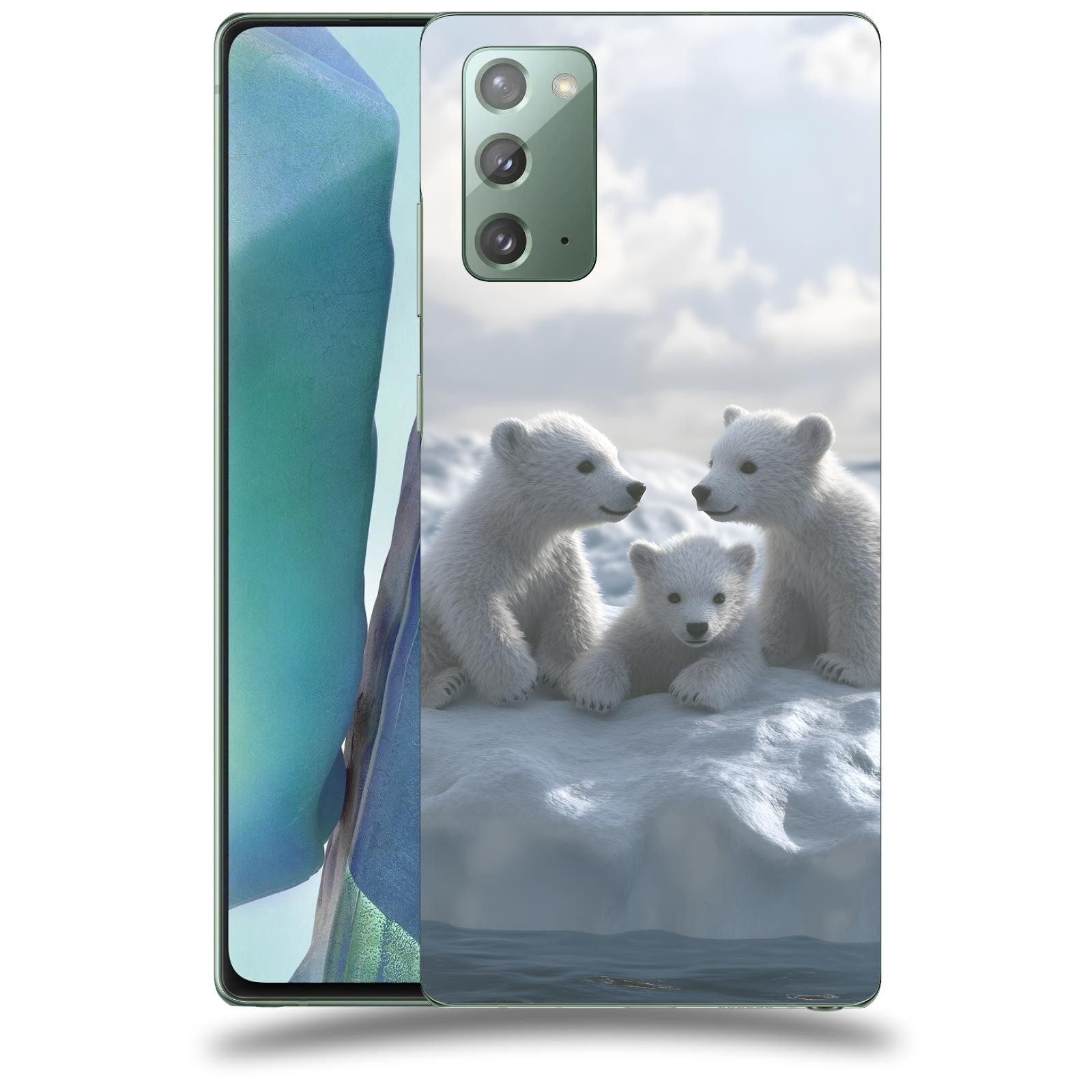 ACOVER Kryt na mobil Samsung Galaxy Note 20 - Medvíďata