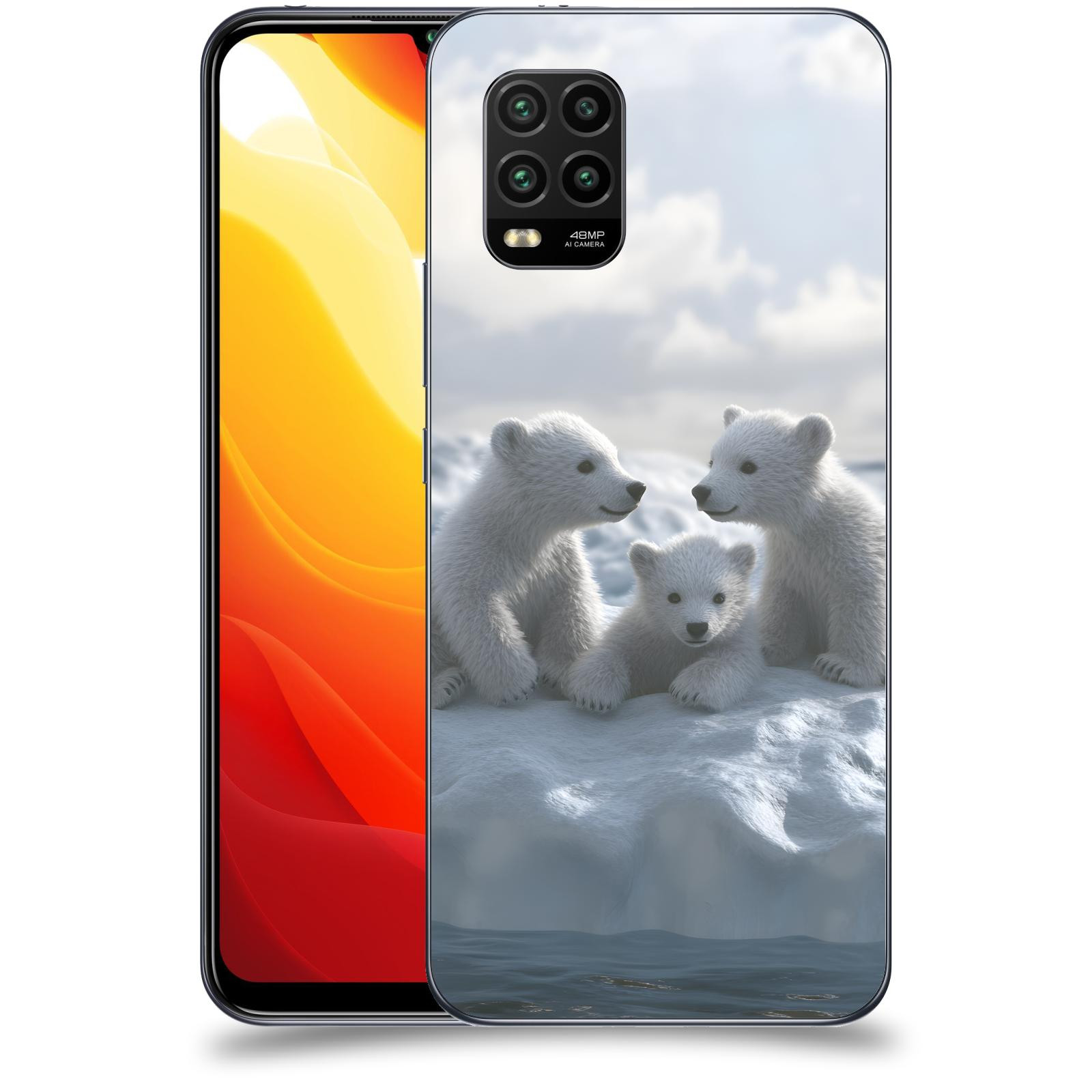 ACOVER Kryt na mobil Xiaomi Mi 10 Lite - Medvíďata