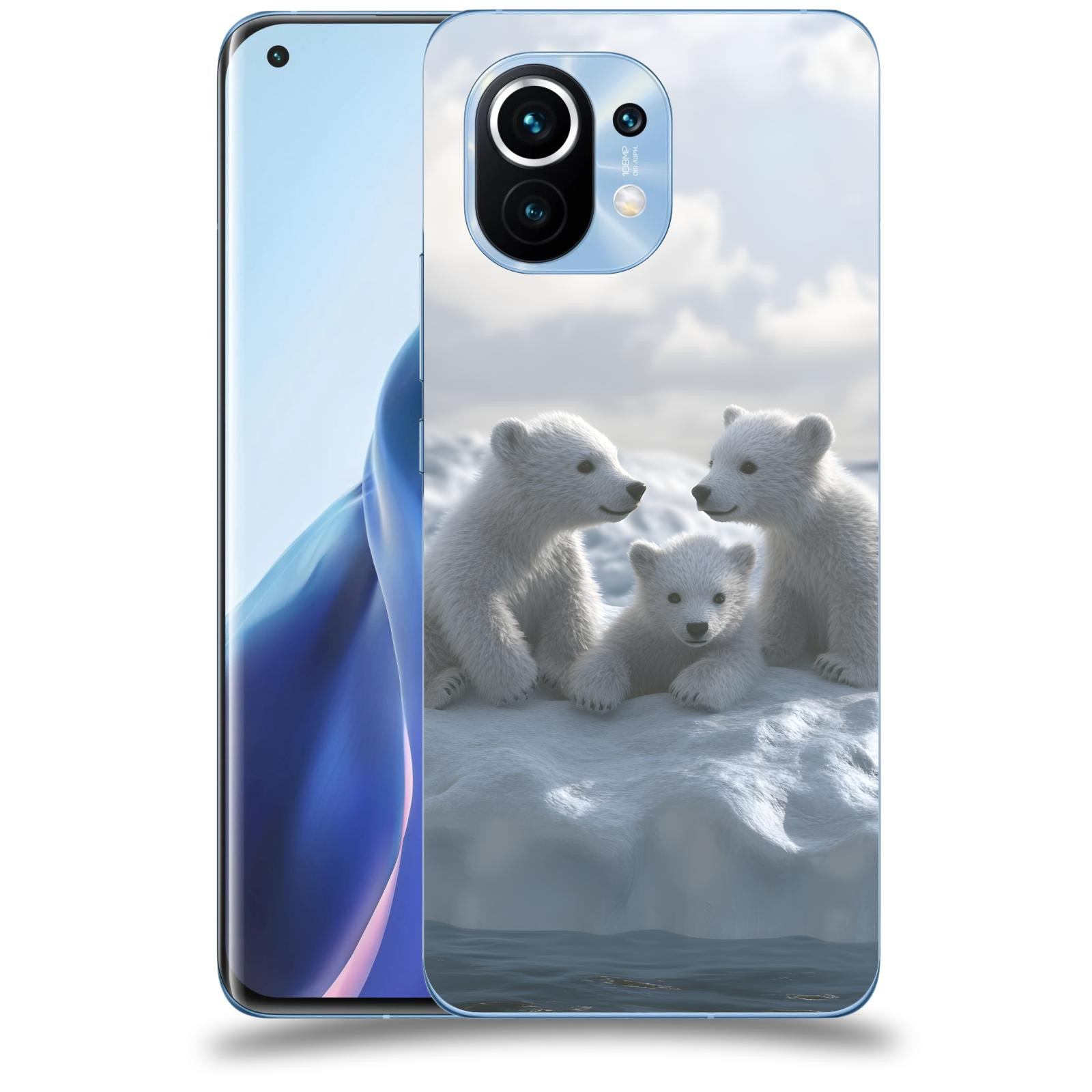 ACOVER Kryt na mobil Xiaomi Mi 11 - Medvíďata