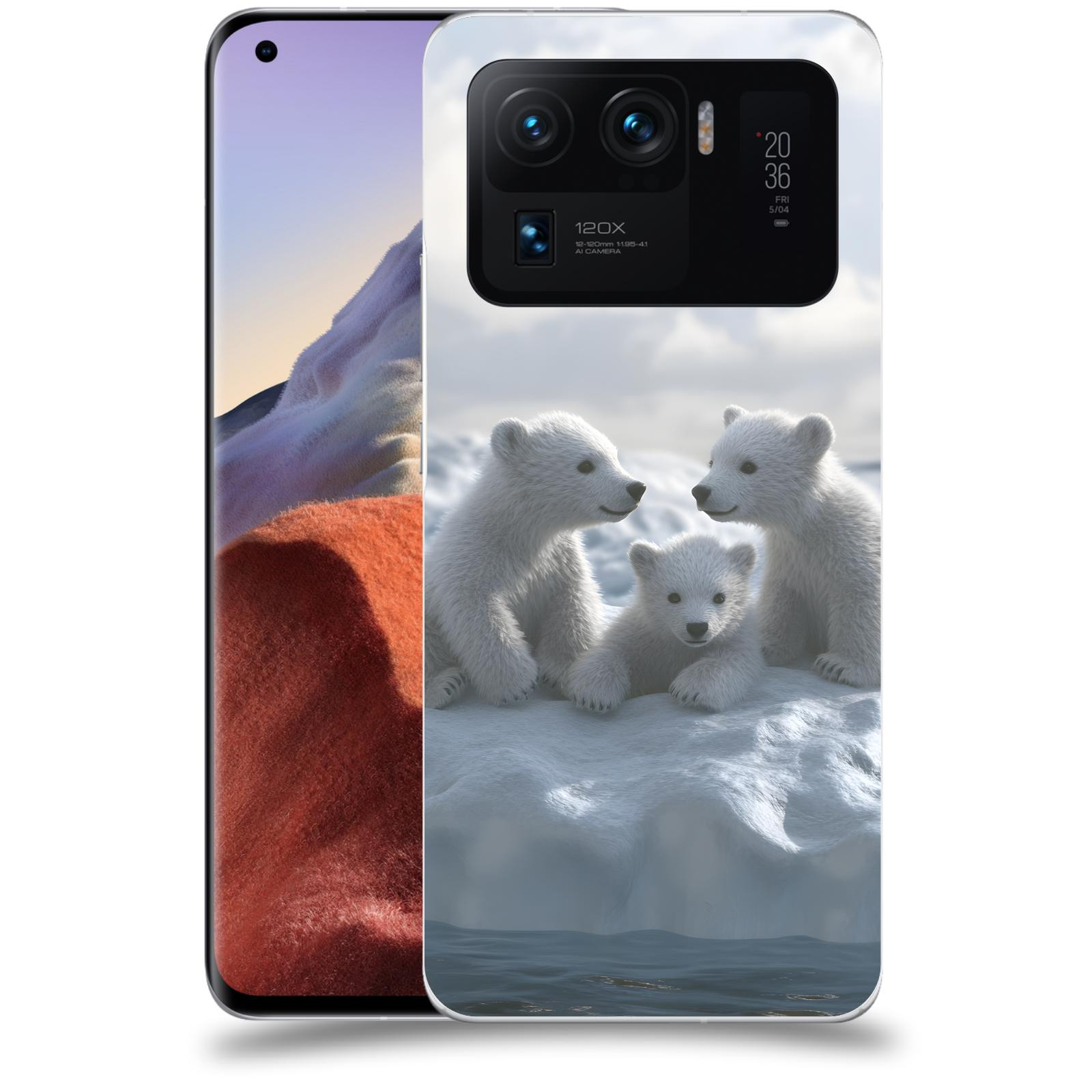 ACOVER Kryt na mobil Xiaomi Mi 11 Ultra - Medvíďata