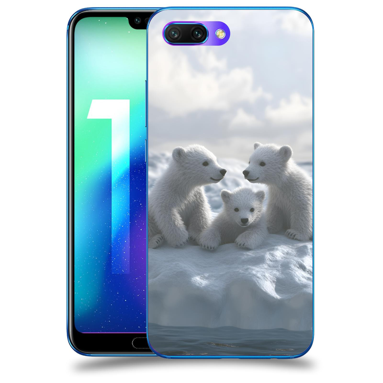 ACOVER Kryt na mobil Honor 10 - Medvíďata