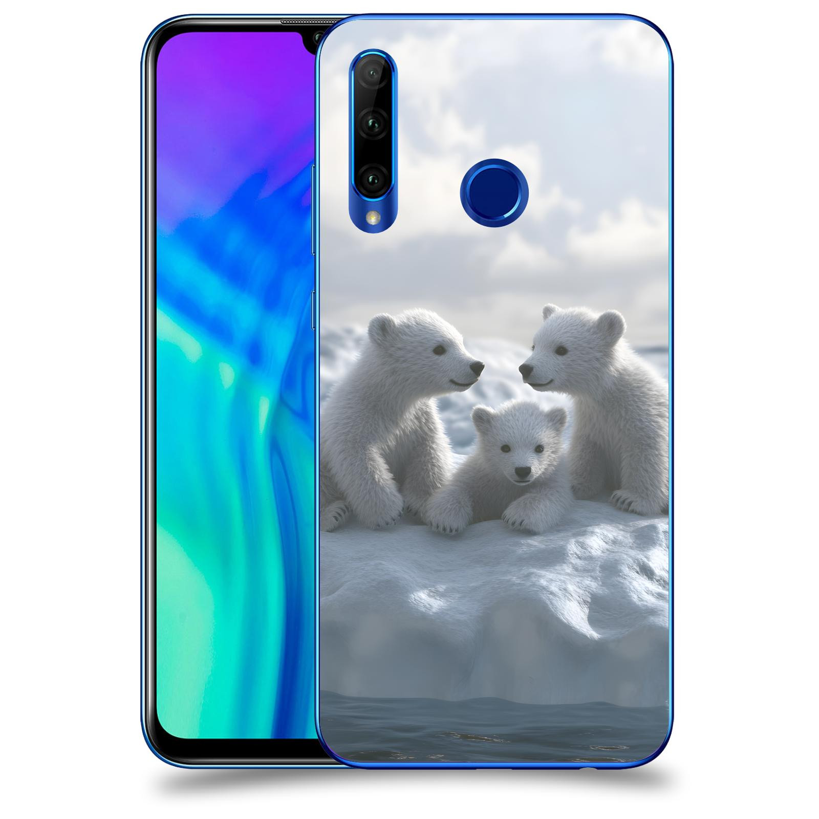 ACOVER Kryt na mobil Honor 20 Lite - Medvíďata