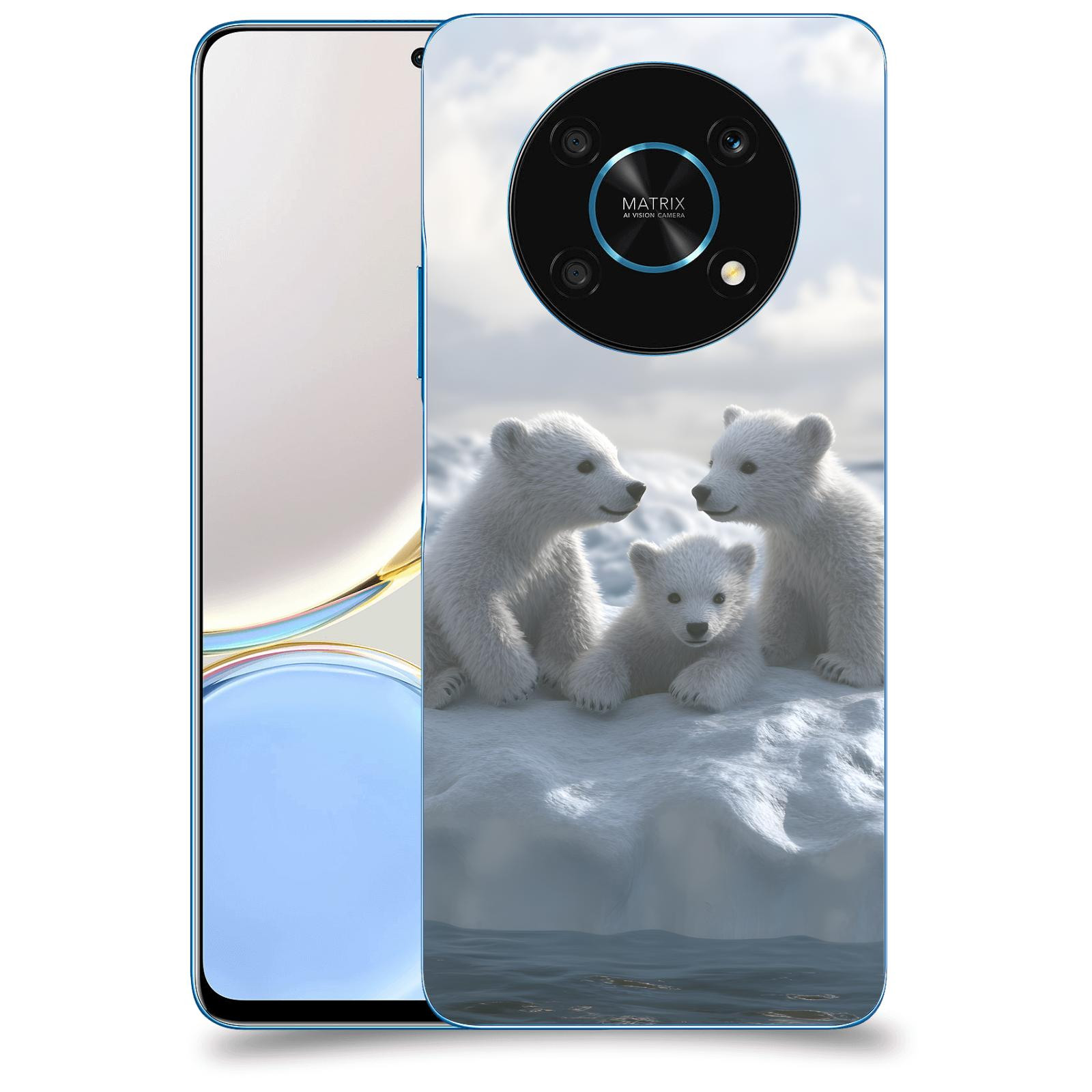 ACOVER Kryt na mobil Honor Magic 4 Lite 5G - Medvíďata