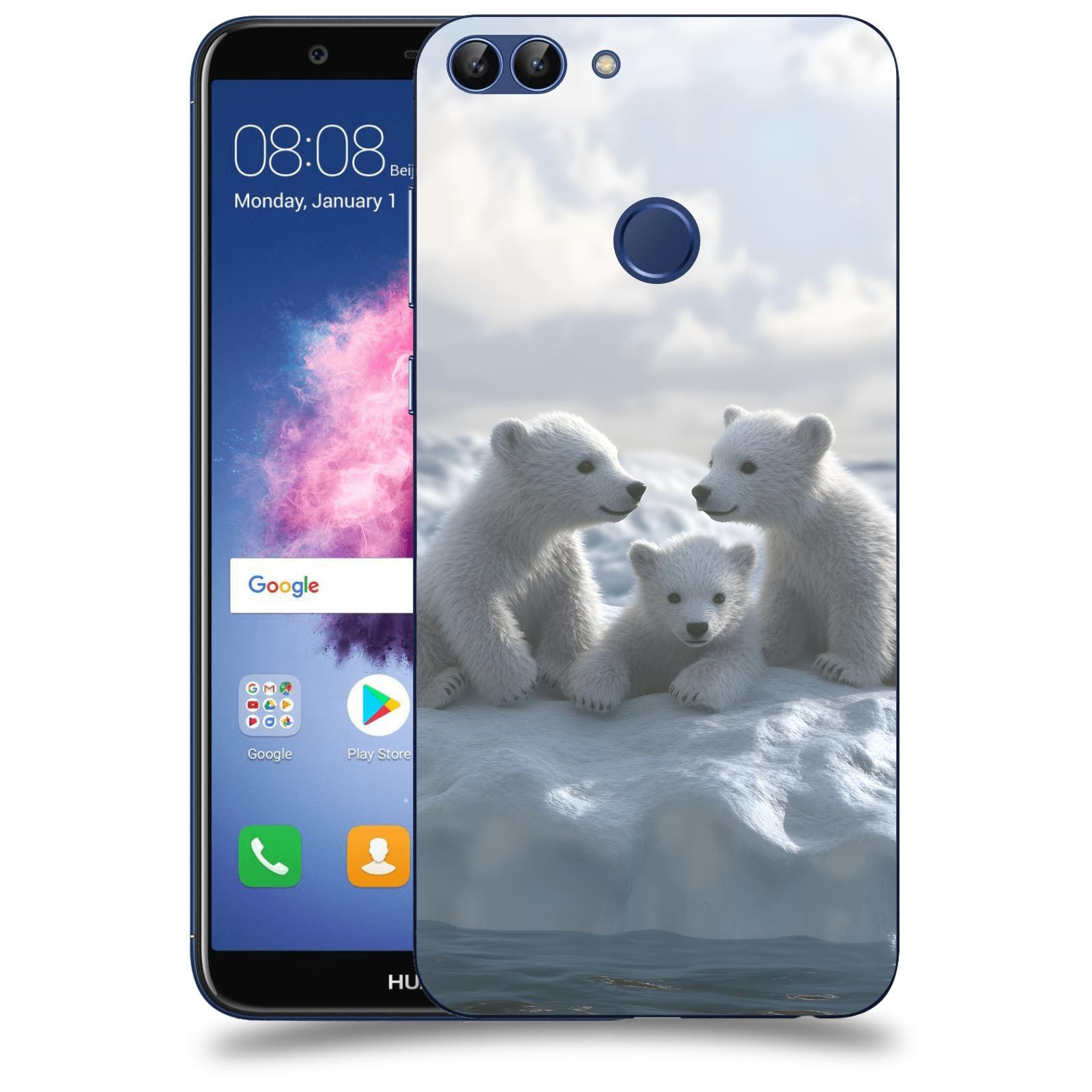 ACOVER Kryt na mobil Huawei P Smart - Medvíďata