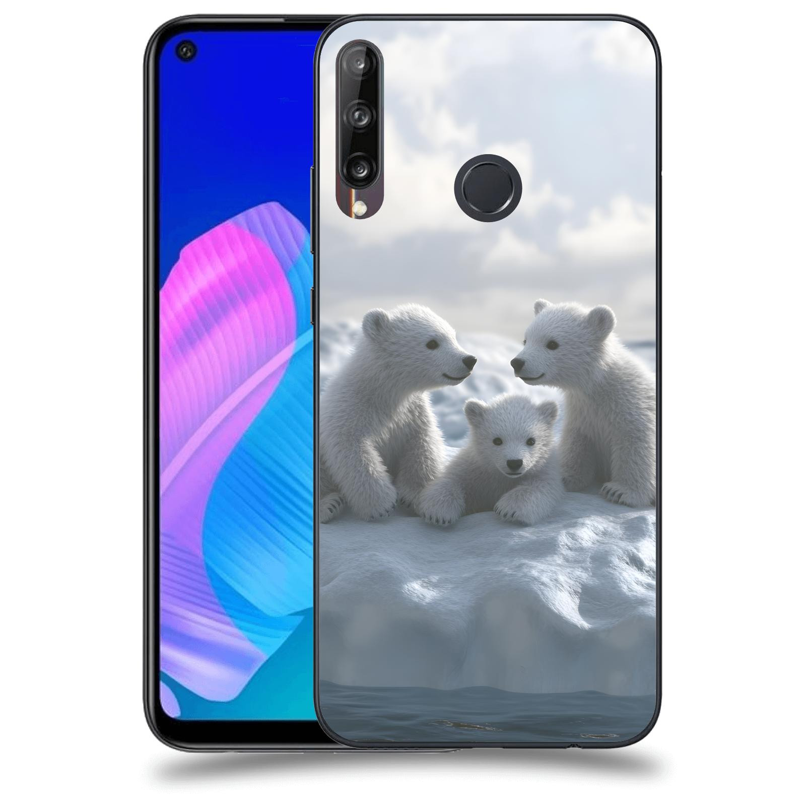 ACOVER Kryt na mobil Huawei P40 Lite E - Medvíďata