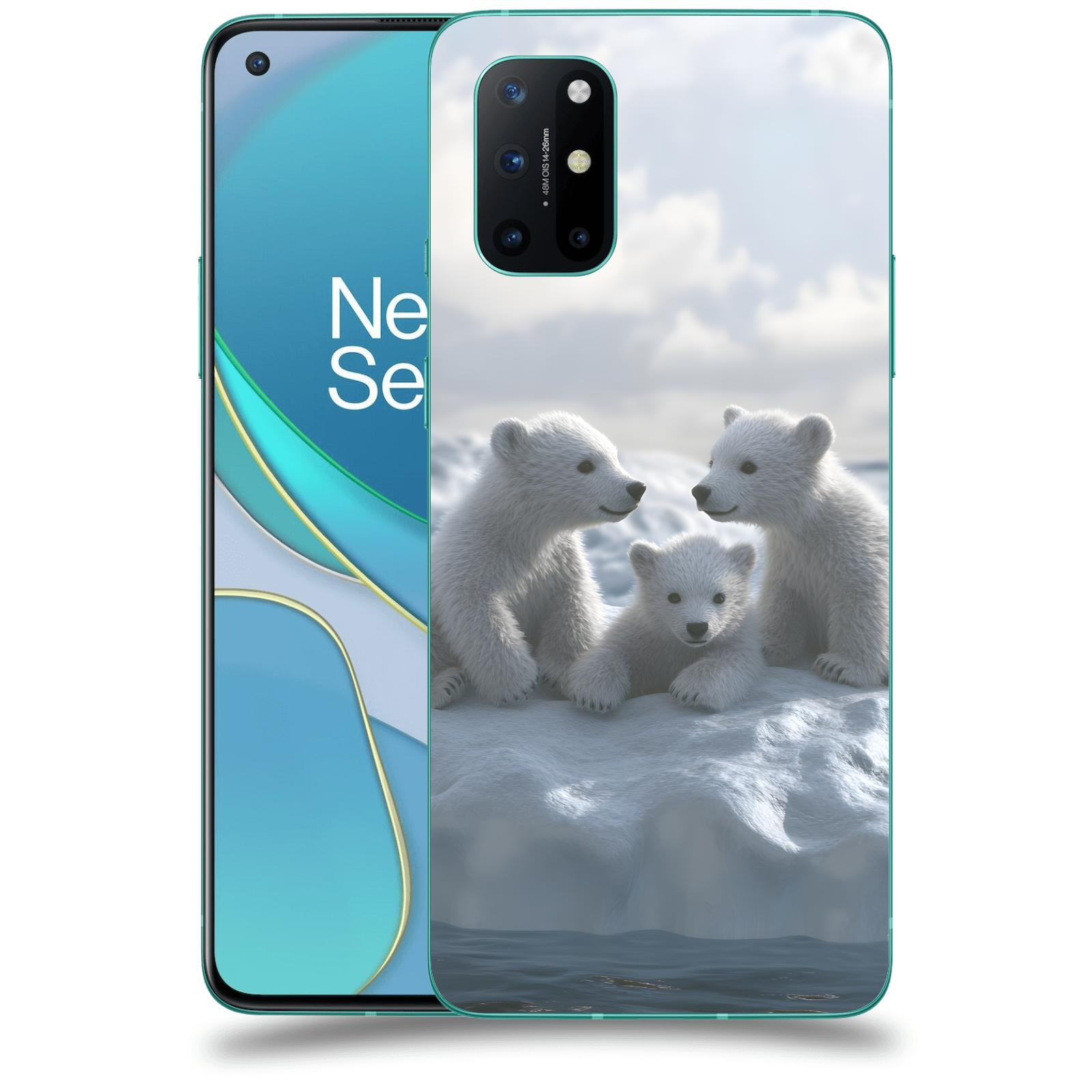 ACOVER Kryt na mobil OnePlus 8T - Medvíďata
