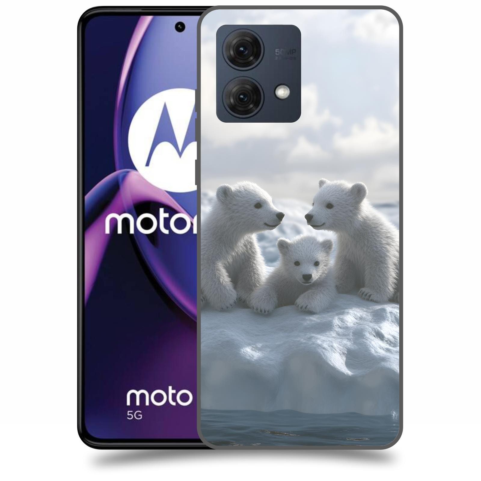 ACOVER Kryt na mobil Motorola Moto G84 5G - Medvíďata