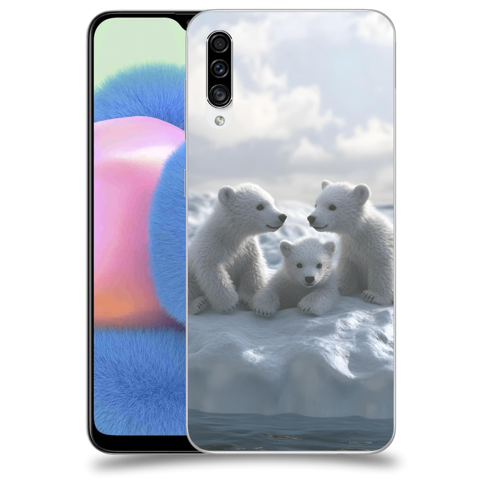 ACOVER Kryt na mobil Samsung Galaxy A30s A307F - Medvíďata