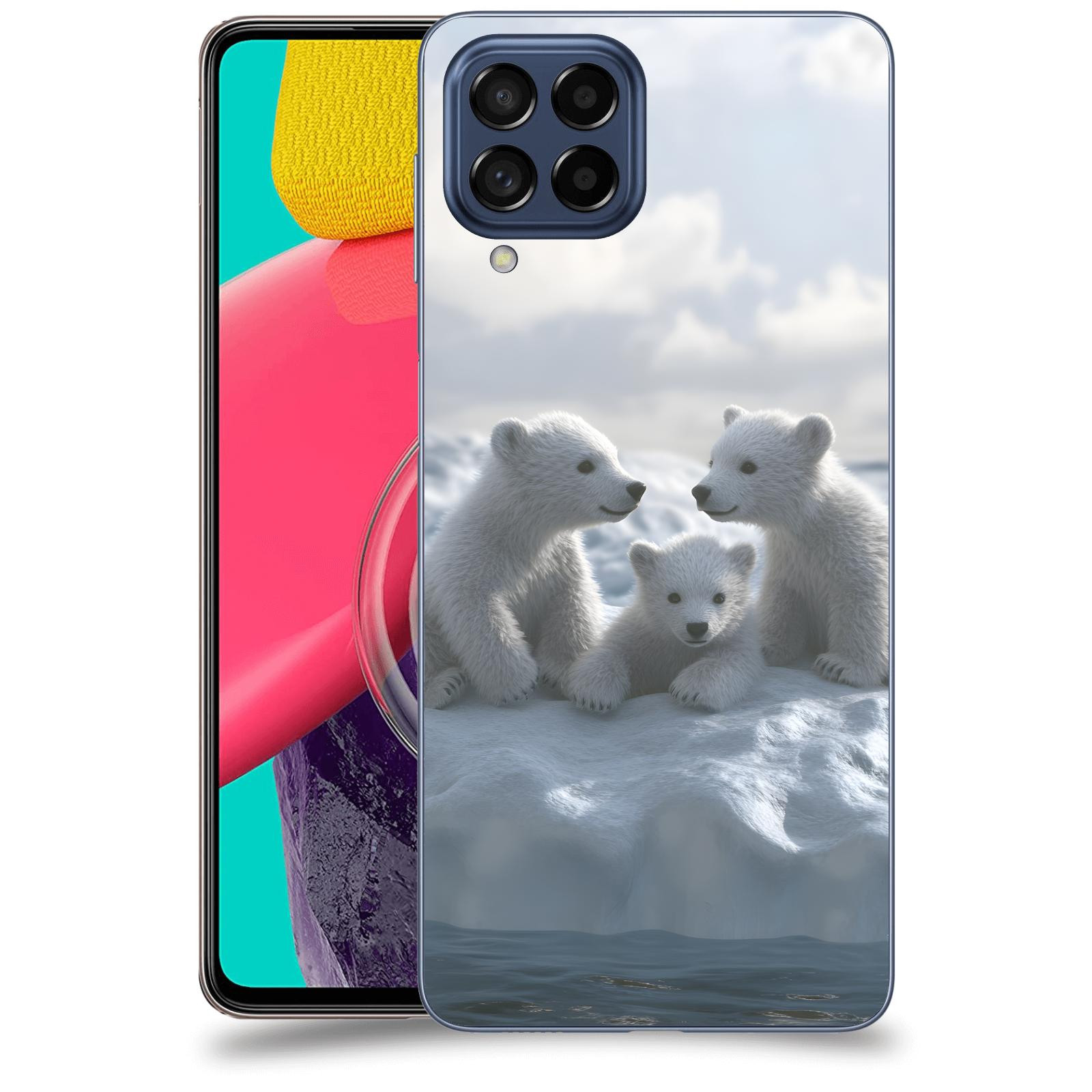 ACOVER Kryt na mobil Samsung Galaxy M53 5G - Medvíďata