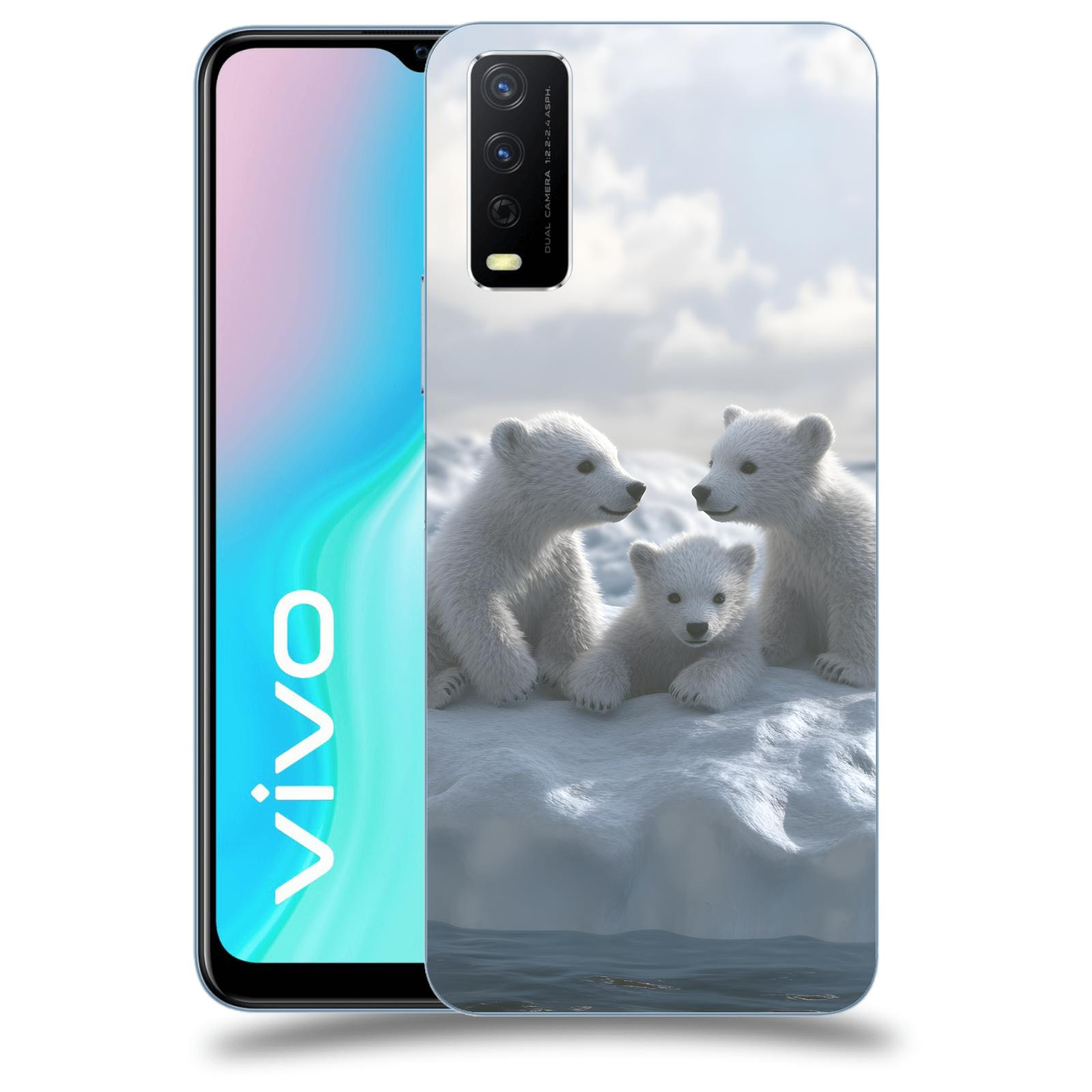 ACOVER Kryt na mobil Vivo Y11s - Medvíďata