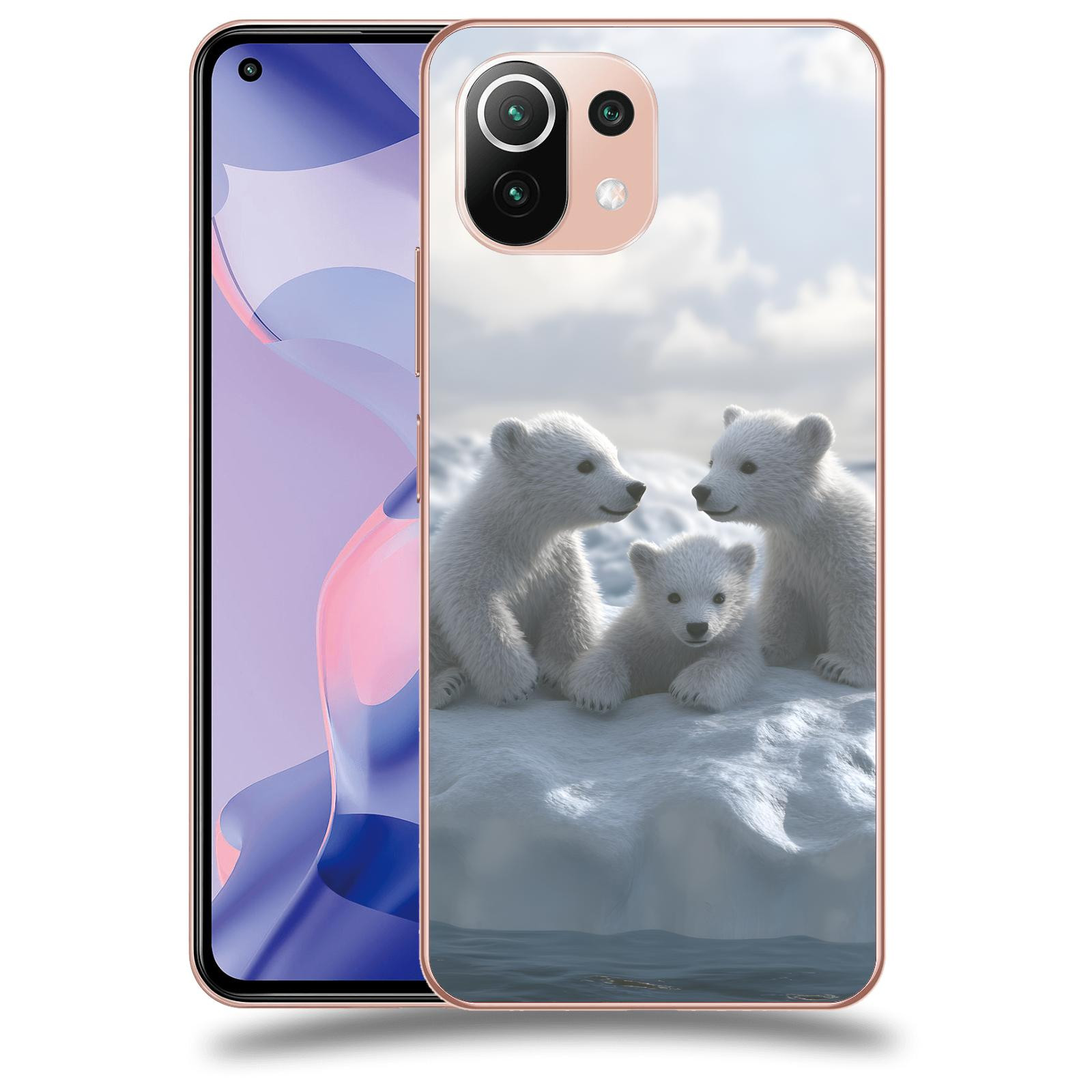 ACOVER Kryt na mobil Xiaomi 11 Lite 5G NE - Medvíďata