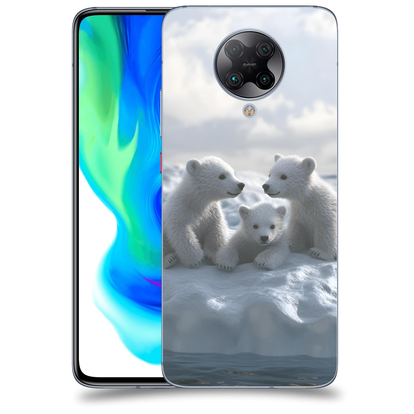 ACOVER Kryt na mobil Xiaomi Poco F2 Pro - Medvíďata