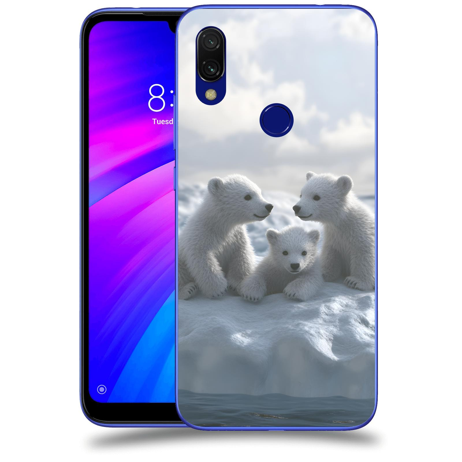 ACOVER Kryt na mobil Xiaomi Redmi 7 - Medvíďata