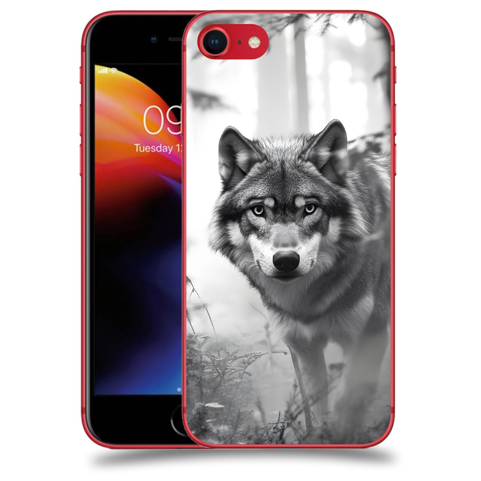 ACOVER Kryt na mobil Apple iPhone 8 - Vlk