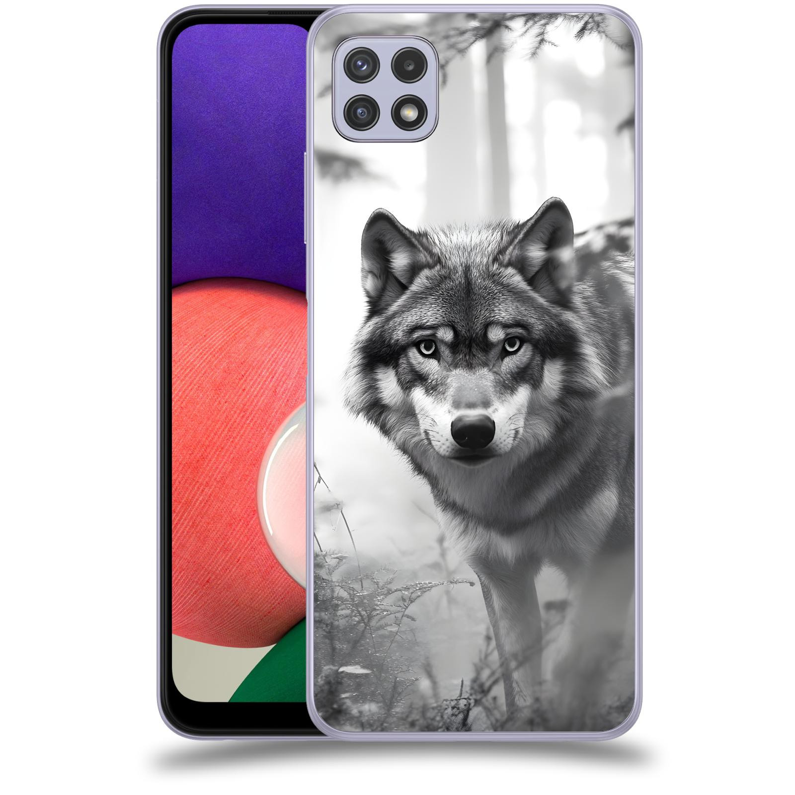 ACOVER Kryt na mobil Samsung Galaxy A22 5G A226B - Vlk