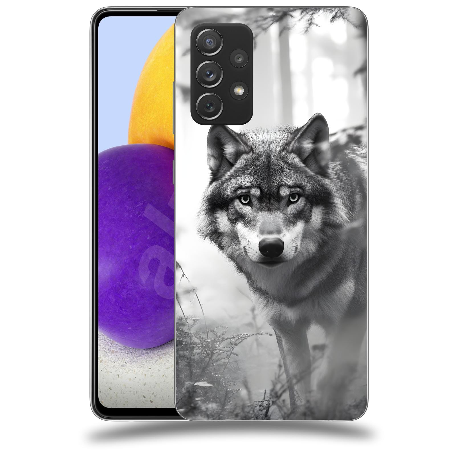 ACOVER Kryt na mobil Samsung Galaxy A73 5G - Vlk
