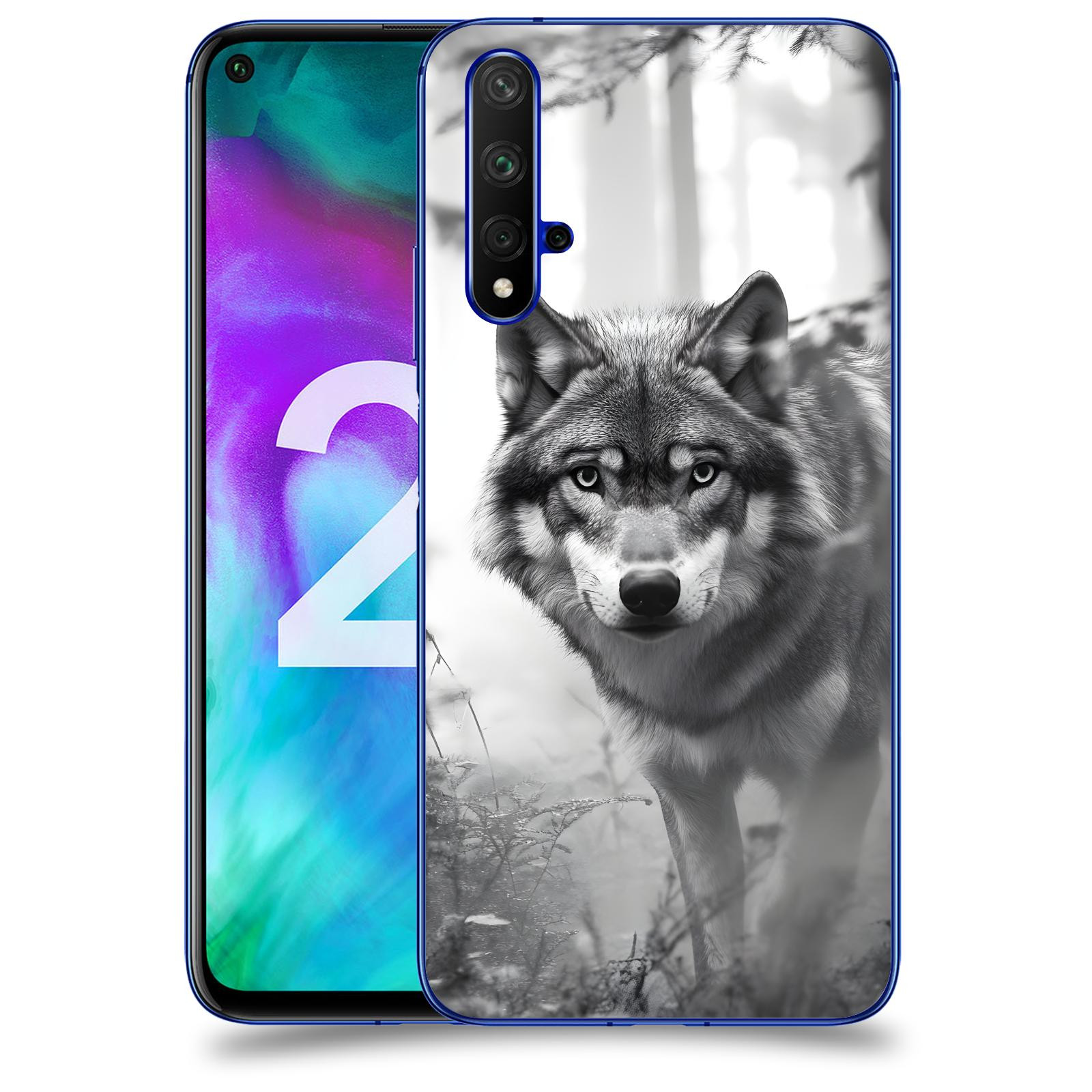 ACOVER Kryt na mobil Honor 20 - Vlk