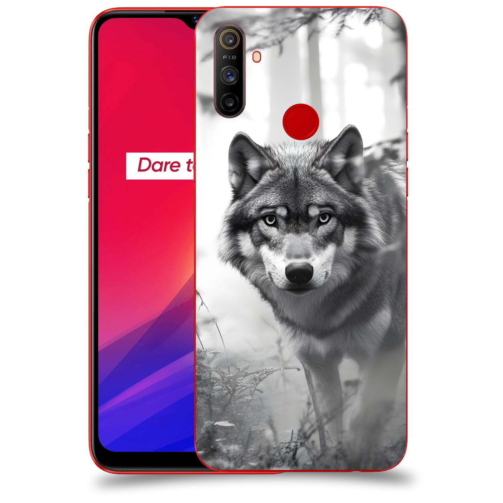 ACOVER Kryt na mobil Realme C3 - Vlk