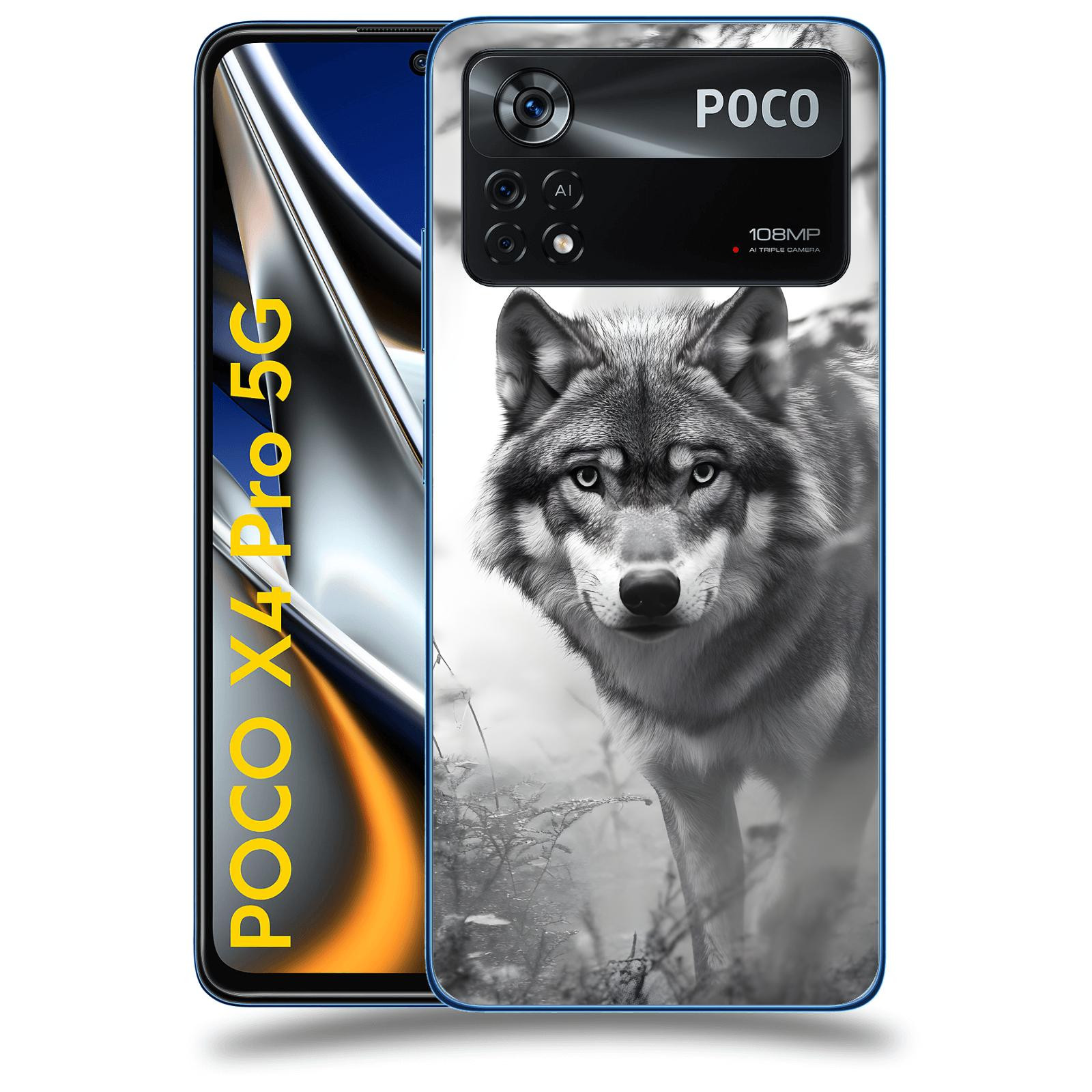 ACOVER Kryt na mobil Xiaomi Poco X4 Pro 5G - Vlk
