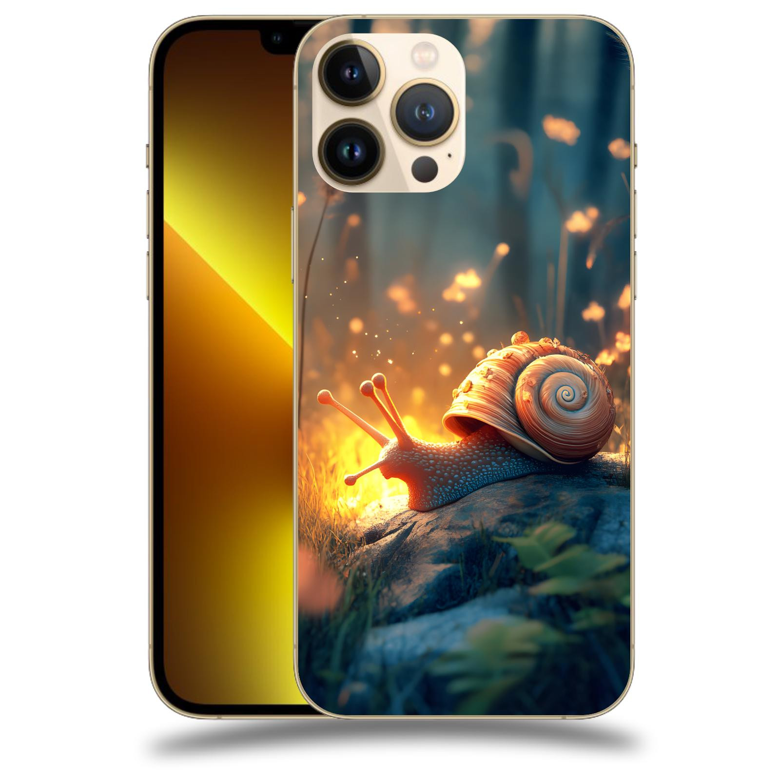 ACOVER Kryt na mobil Apple iPhone 13 Pro - Šnek