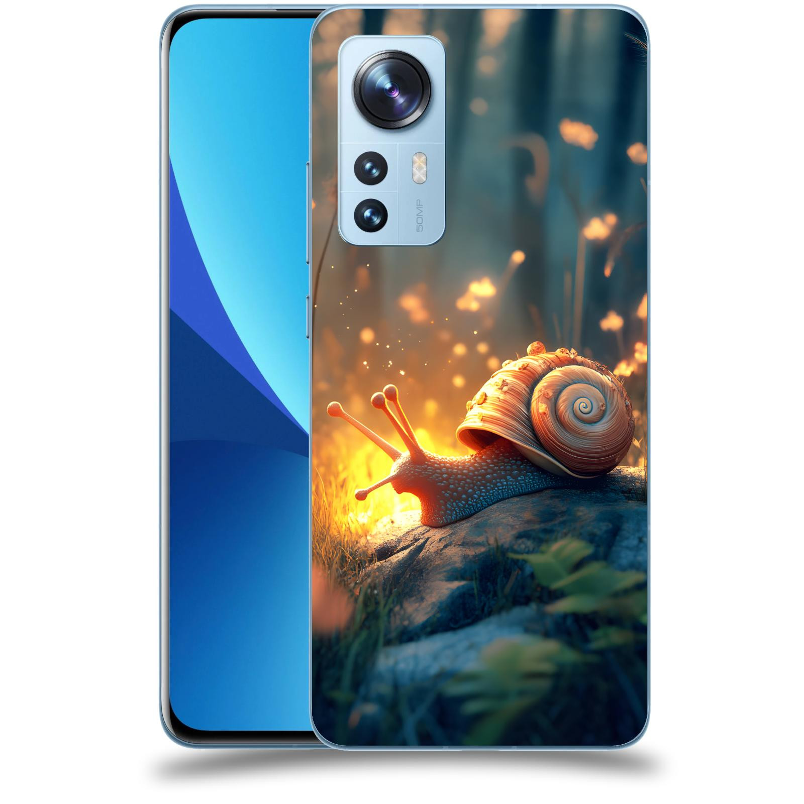 ACOVER Kryt na mobil Xiaomi 12 - Šnek